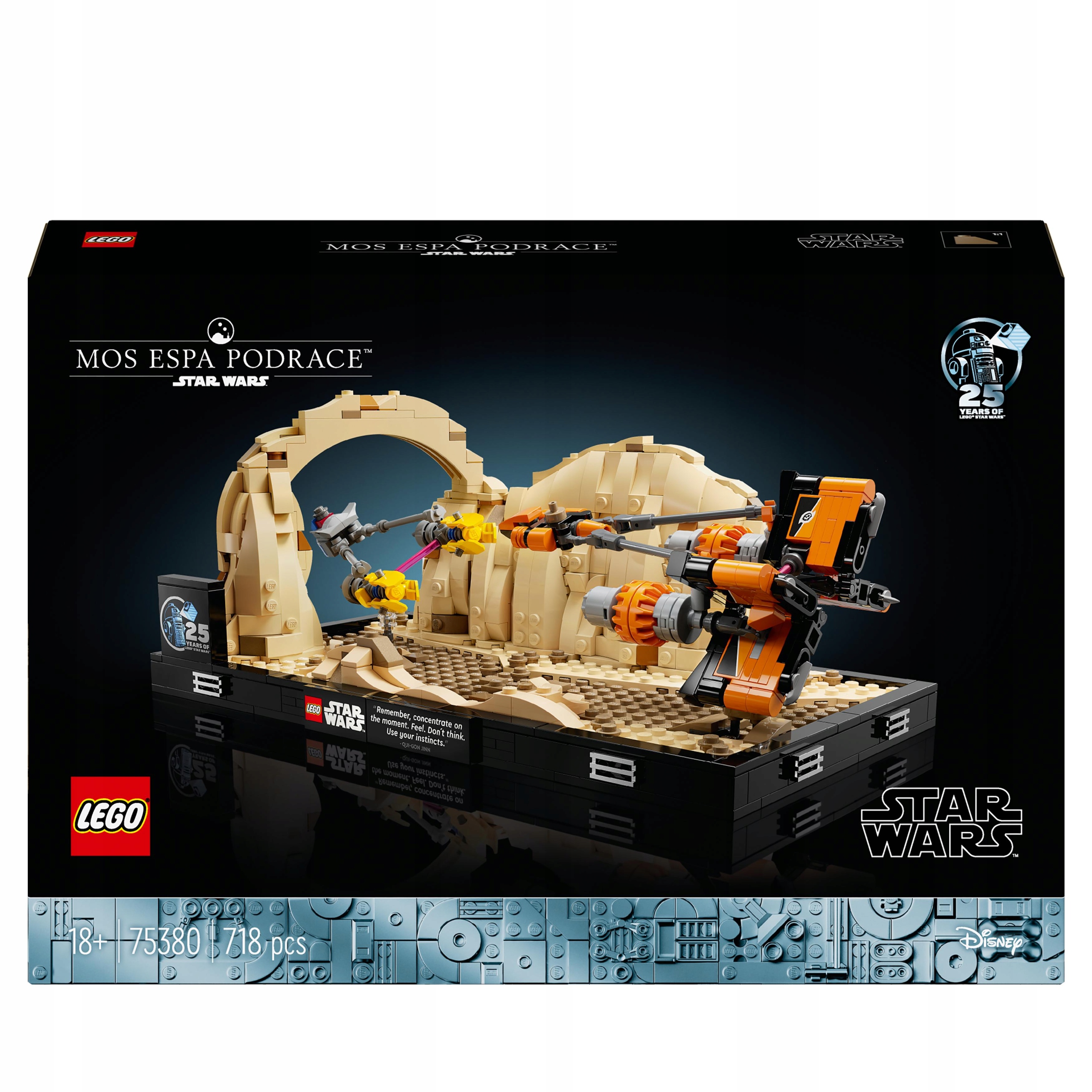 LEGO Star Wars 75380 Dioráma: Preteky Mos Espa Speeder